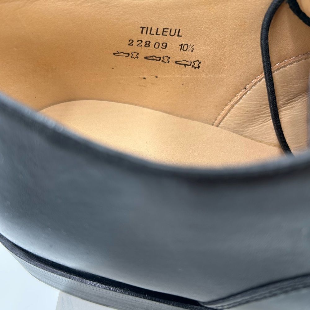 Men’s Heschung 1934 Tilleul leather lace ups  size 10.5 Goodyear sole - Picture 7 of 9